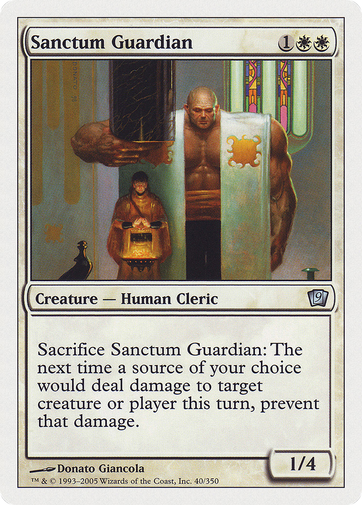 Magic: The Gathering - Sanctum Guardian - Ninth Edition