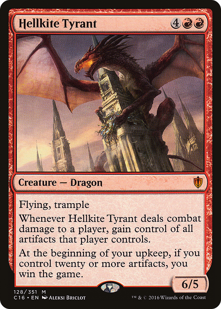 Magic: The Gathering - Hellkite Tyrant - Commander 2016