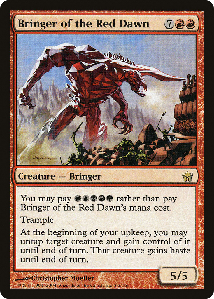 Magic: The Gathering - Bringer of the Red Dawn - Fifth Dawn