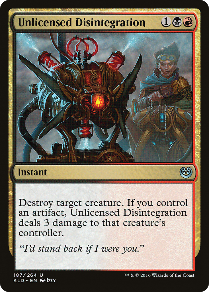 Magic: The Gathering - Unlicensed Disintegration - Kaladesh