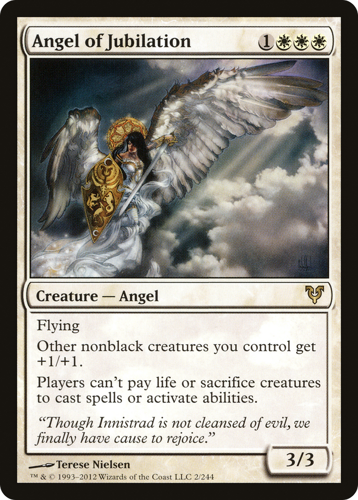 Magic: The Gathering - Angel of Jubilation - Avacyn Restored