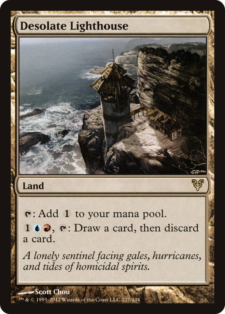 Magic: The Gathering - Desolate Lighthouse - Avacyn Restored