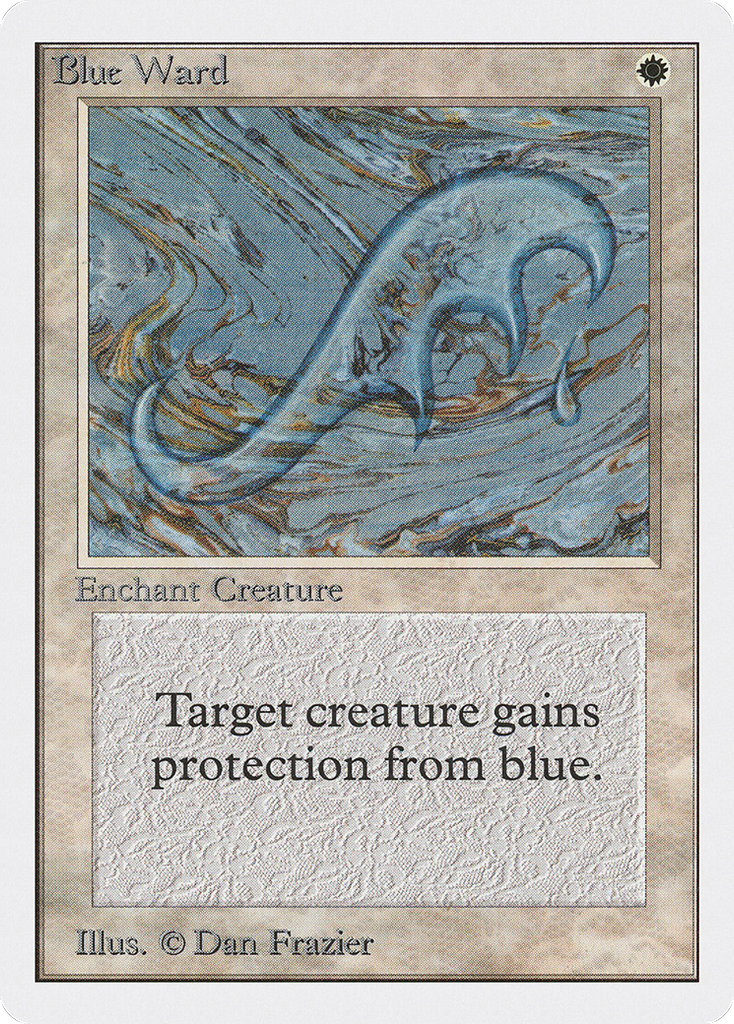 Magic: The Gathering - Blue Ward - Unlimited Edition