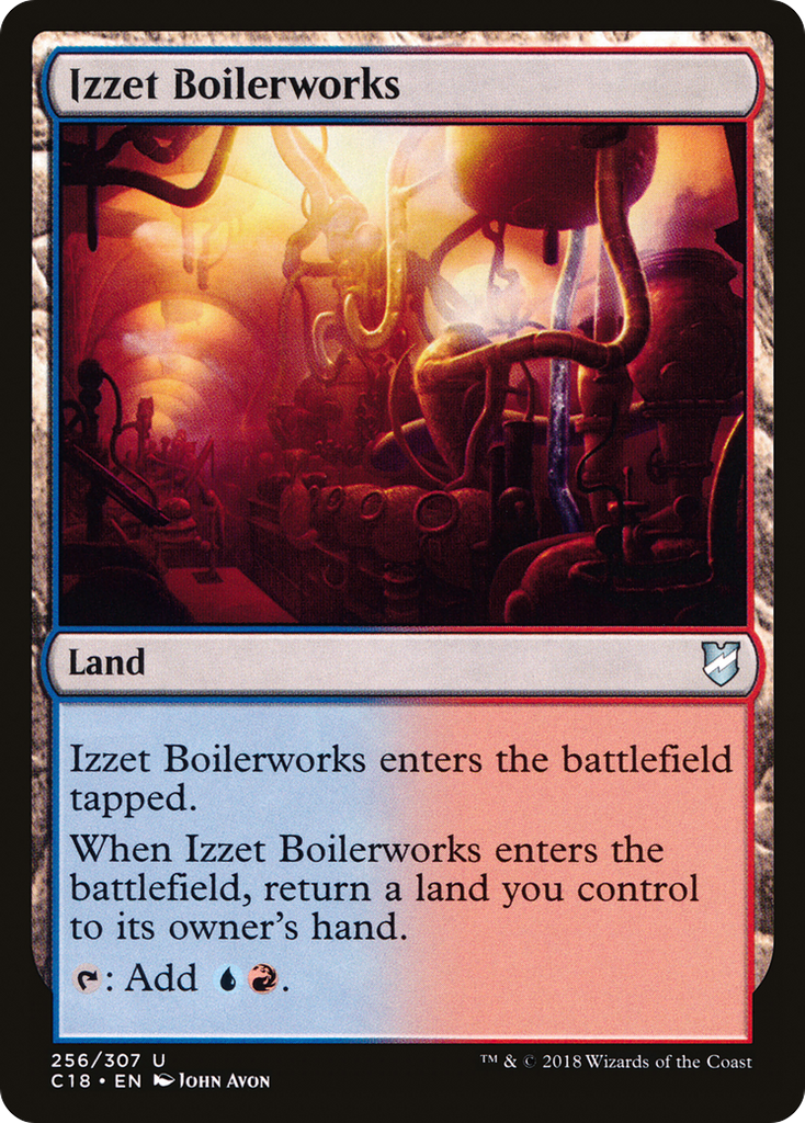 Magic: The Gathering - Izzet Boilerworks - Commander 2018