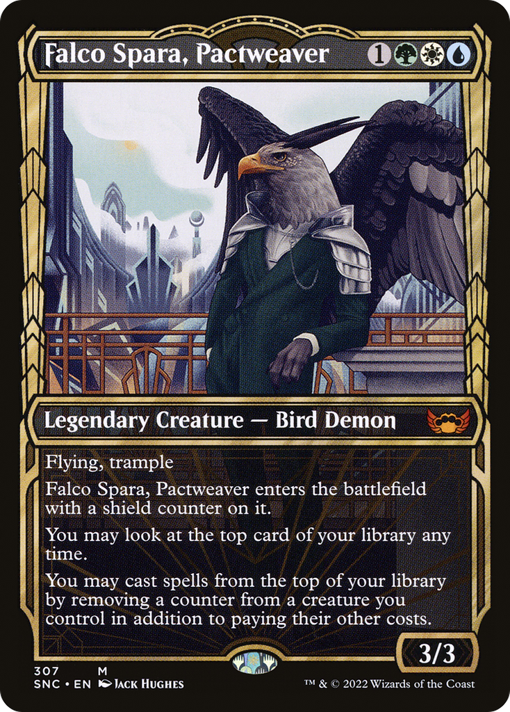 Magic: The Gathering - Falco Spara, Pactweaver Foil - Streets of New Capenna