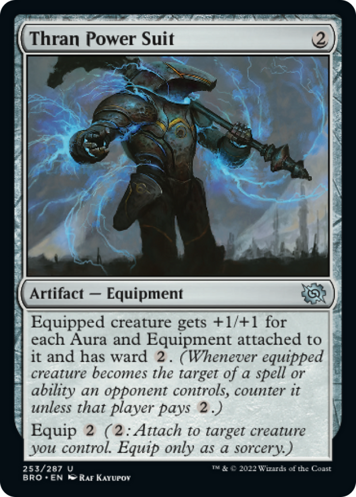 Magic: The Gathering - Thran Power Suit - The Brothers' War
