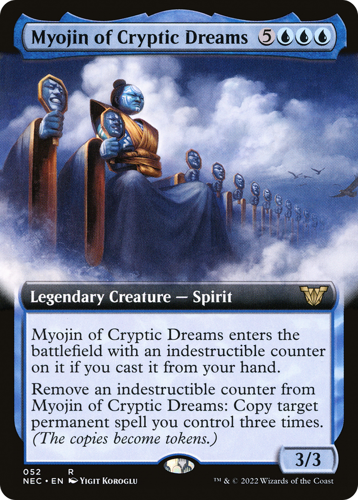 Magic: The Gathering - Myojin of Cryptic Dreams - Neon Dynasty Commander