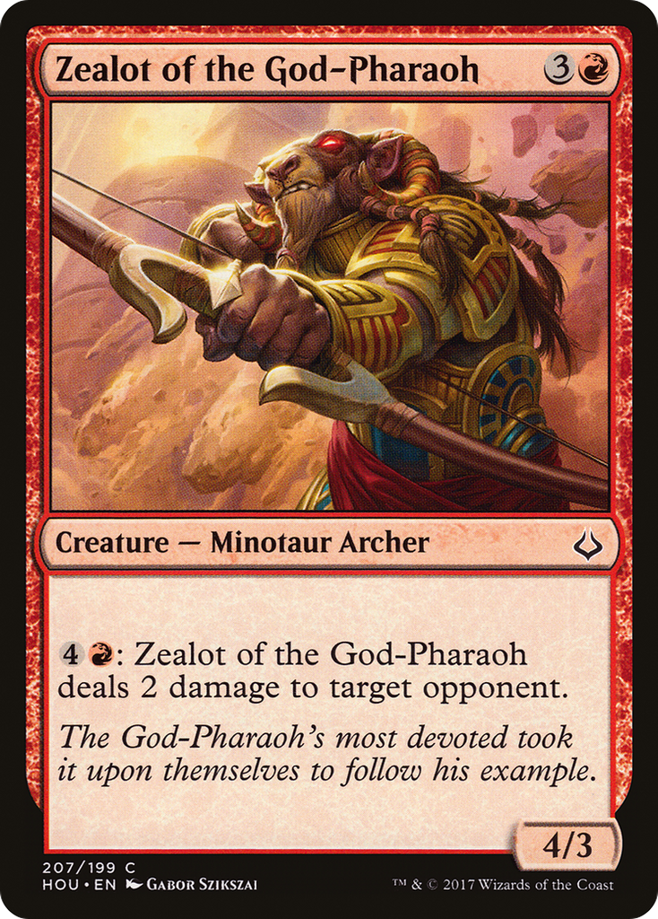 Magic: The Gathering - Zealot of the God-Pharaoh - Hour of Devastation