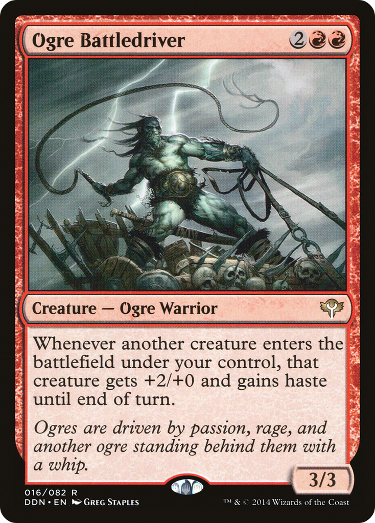 Magic: The Gathering - Ogre Battledriver - Duel Decks: Speed vs. Cunning