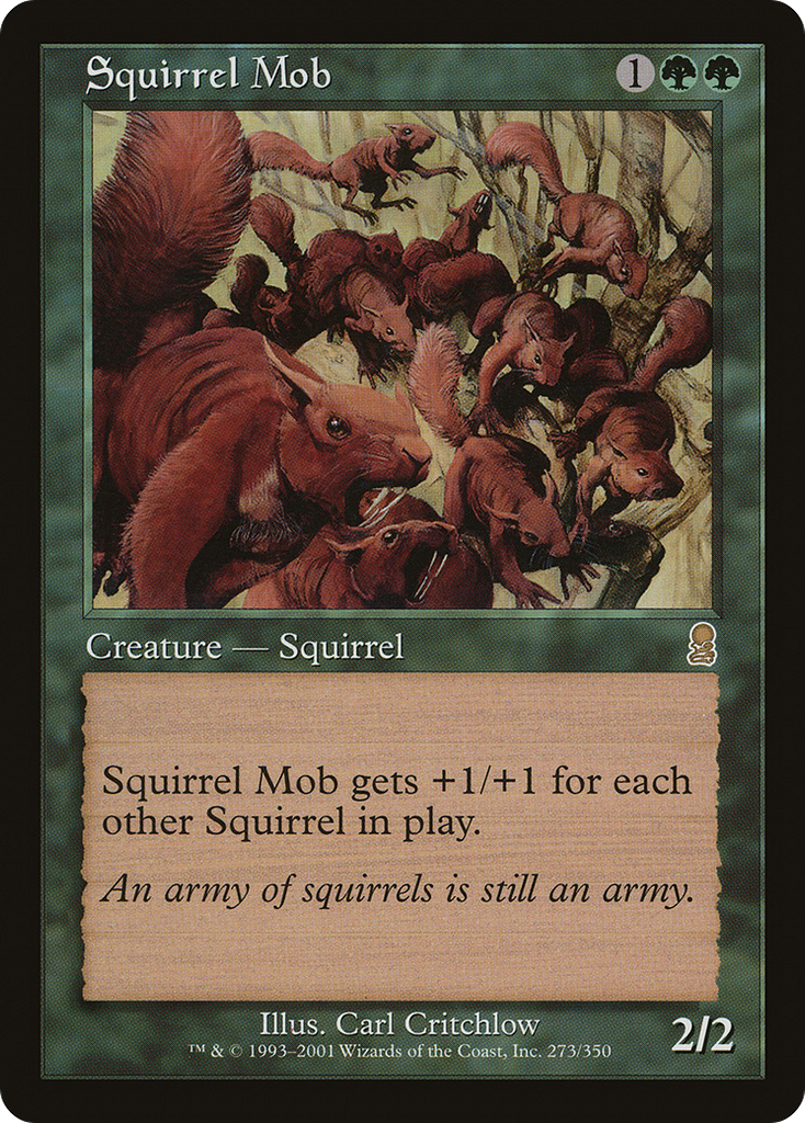 Magic: The Gathering - Squirrel Mob - Odyssey