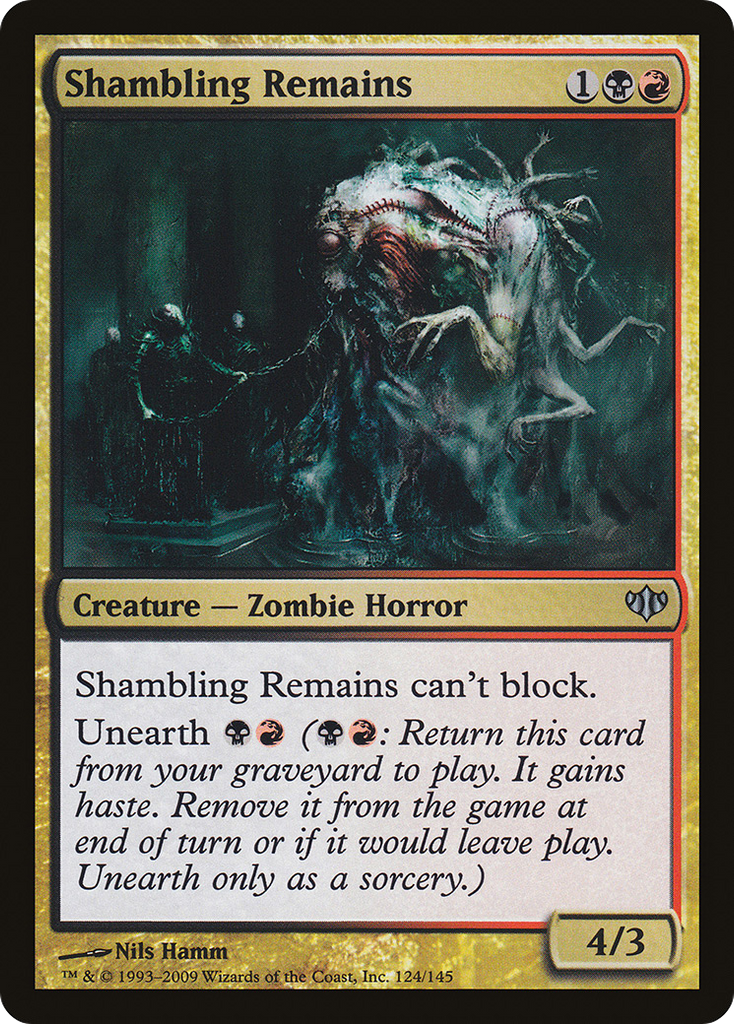 Magic: The Gathering - Shambling Remains - Conflux