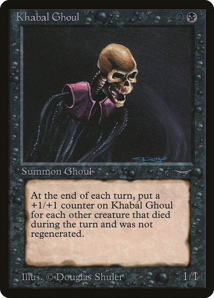 Magic: The Gathering - Khabál Ghoul - Arabian Nights