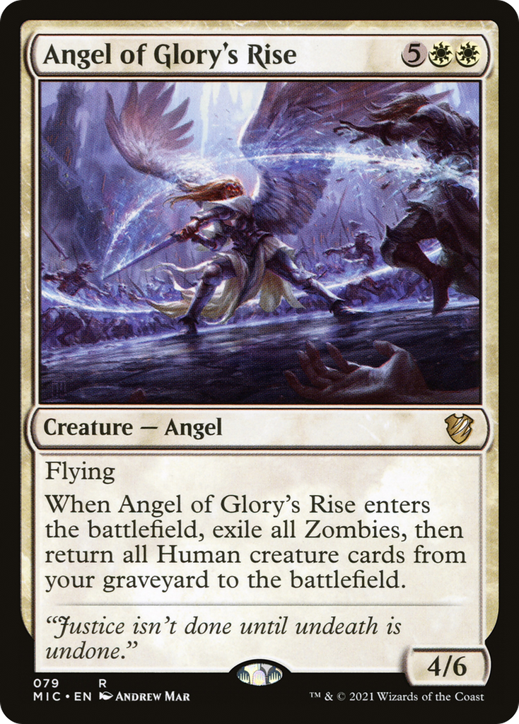 Magic: The Gathering - Angel of Glory's Rise - Midnight Hunt Commander