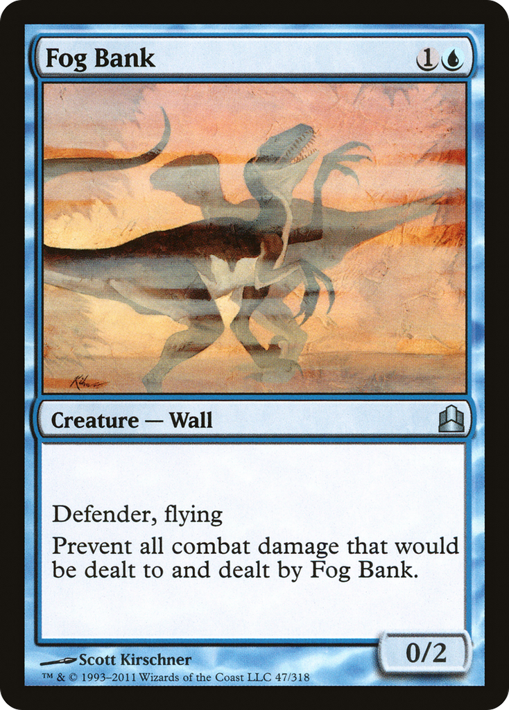 Magic: The Gathering - Fog Bank - Commander 2011