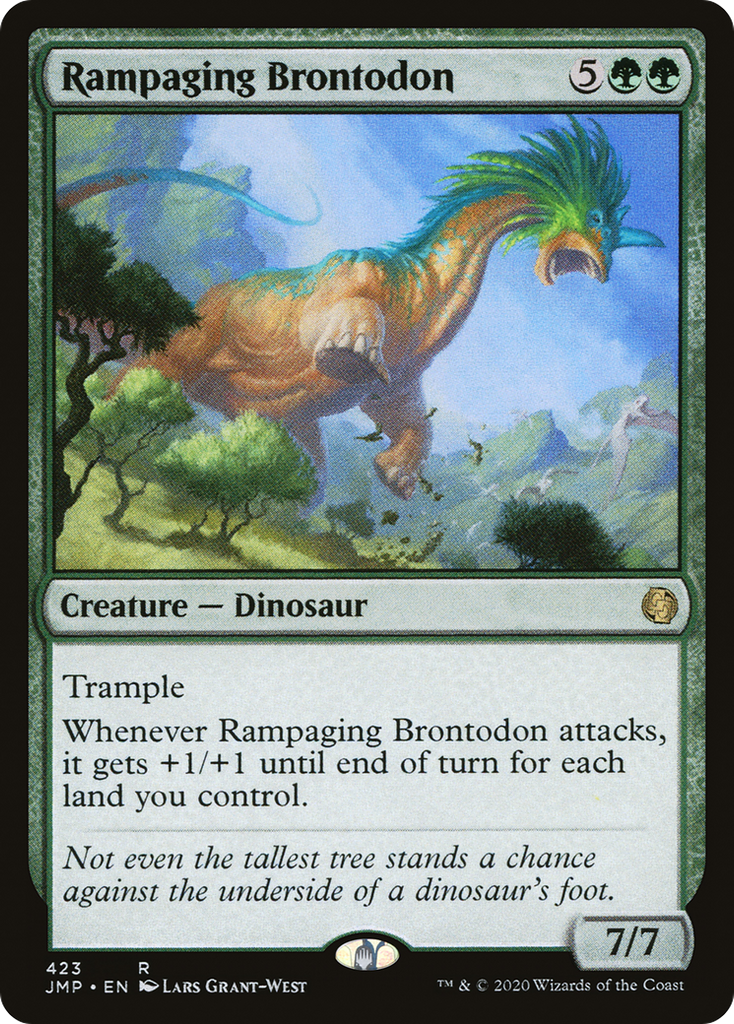 Magic: The Gathering - Rampaging Brontodon - Jumpstart