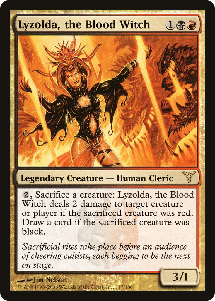 Magic: The Gathering - Lyzolda, the Blood Witch - Dissension