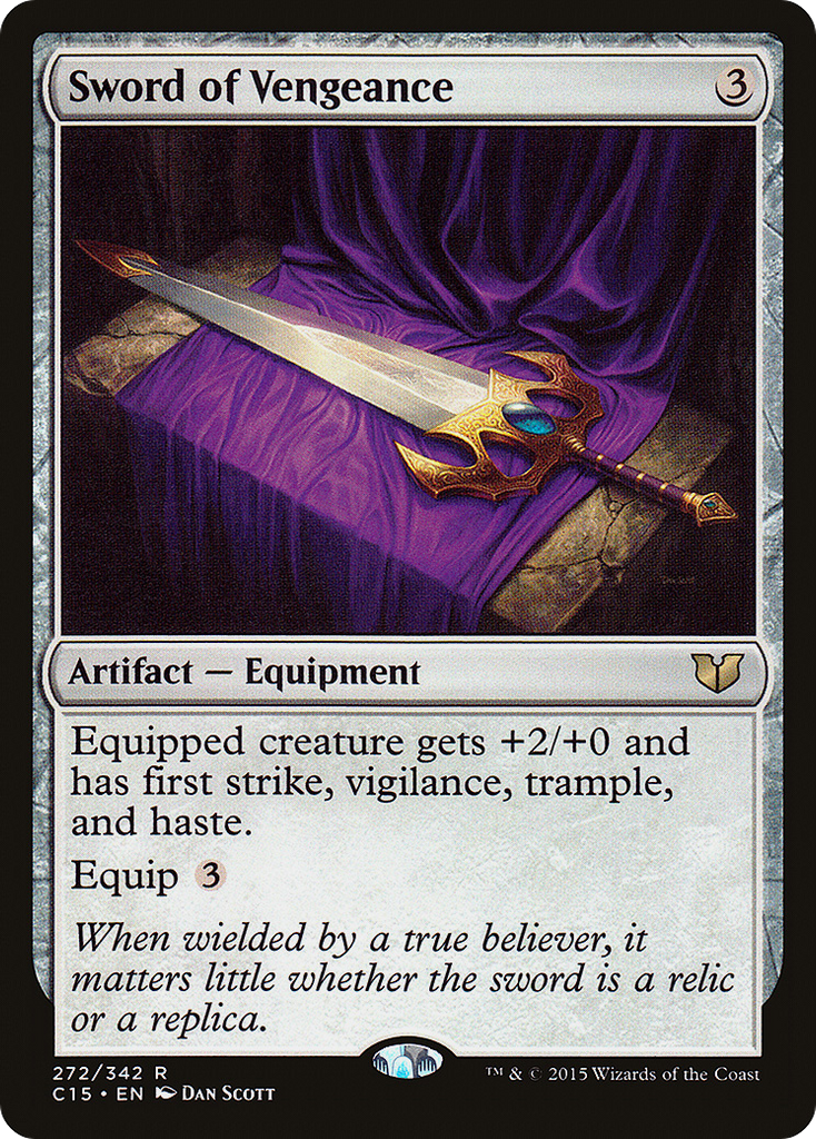 Magic: The Gathering - Sword of Vengeance - Commander 2015