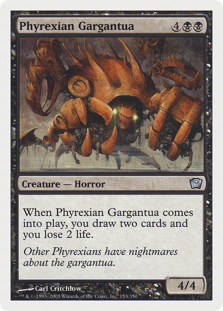 Magic: The Gathering - Phyrexian Gargantua - Ninth Edition