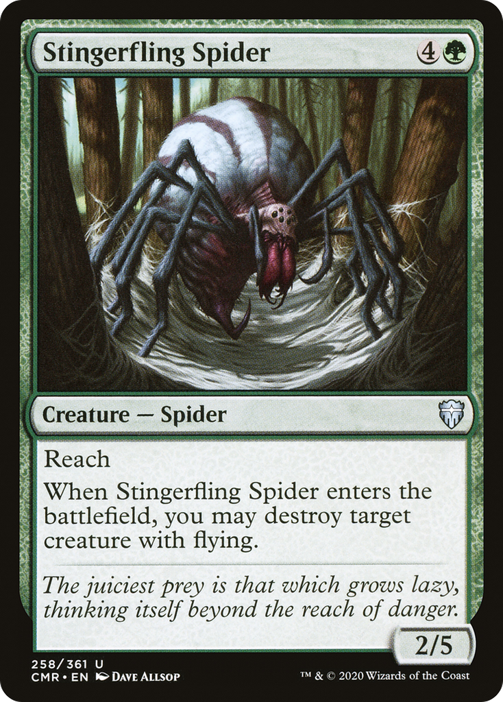 Magic: The Gathering - Stingerfling Spider - Commander Legends
