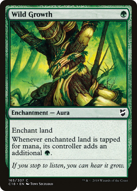 Magic: The Gathering - Wild Growth - Commander 2018
