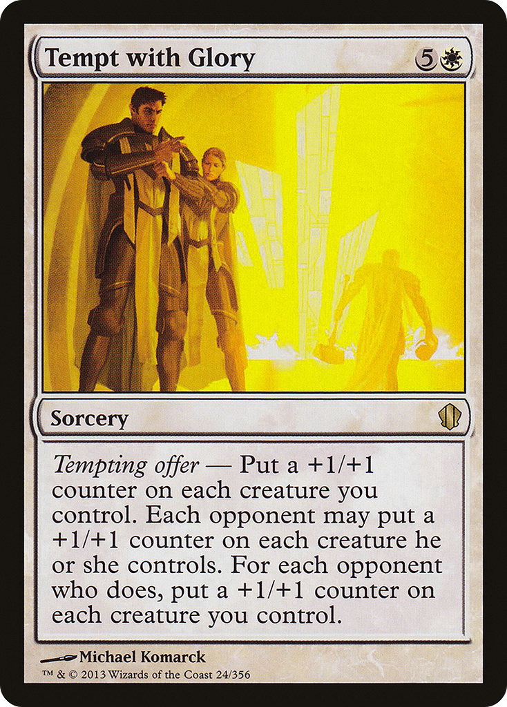 Magic: The Gathering - Tempt with Glory - Commander 2013