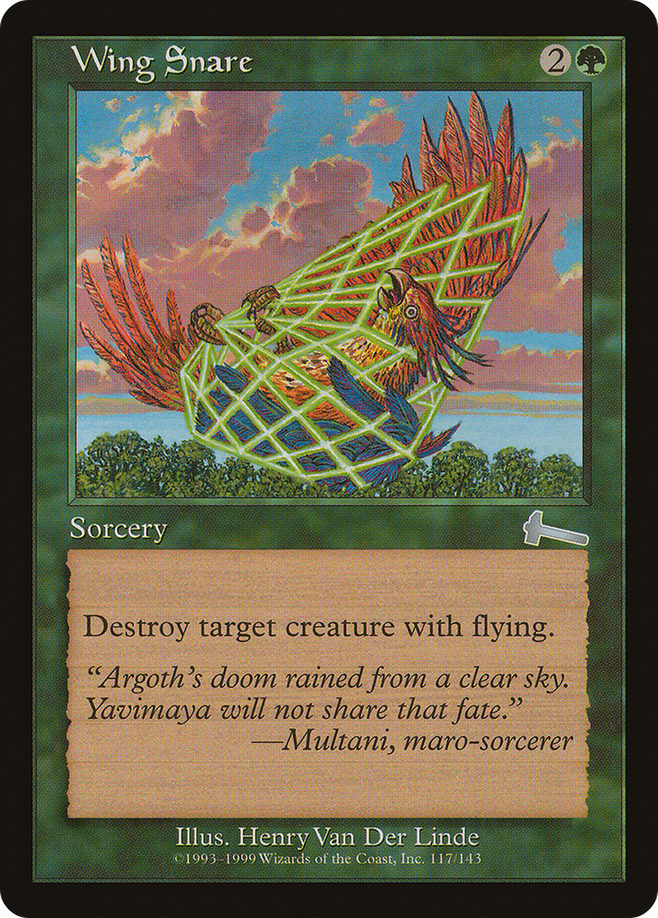 Magic: The Gathering - Wing Snare - Urza's Legacy