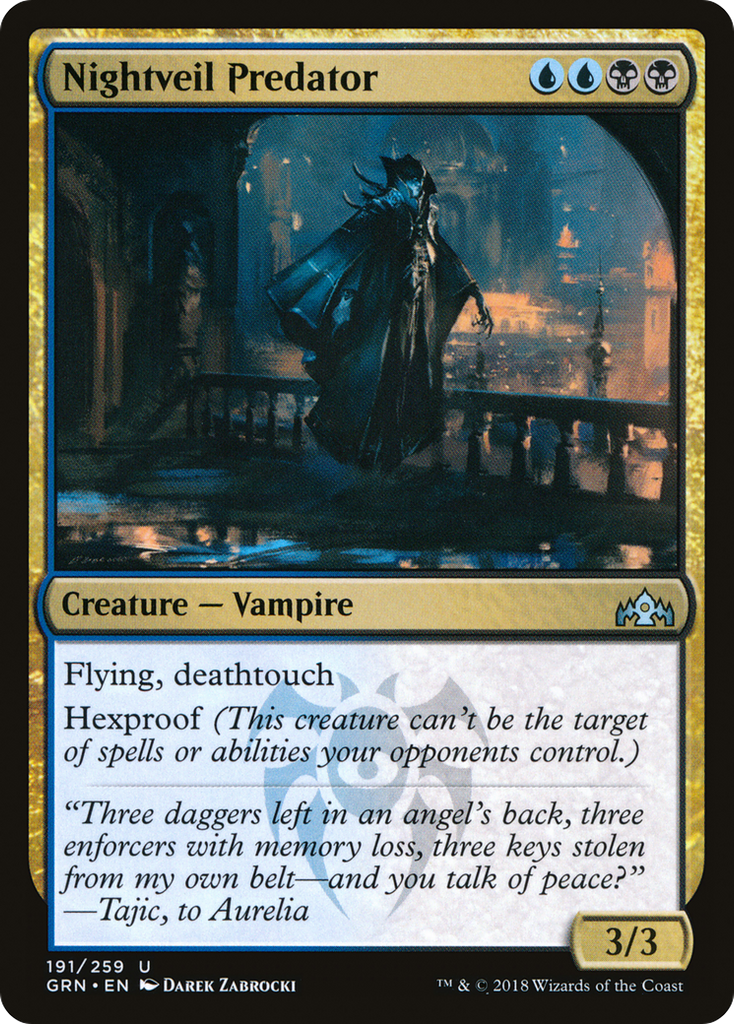 Magic: The Gathering - Nightveil Predator - Guilds of Ravnica