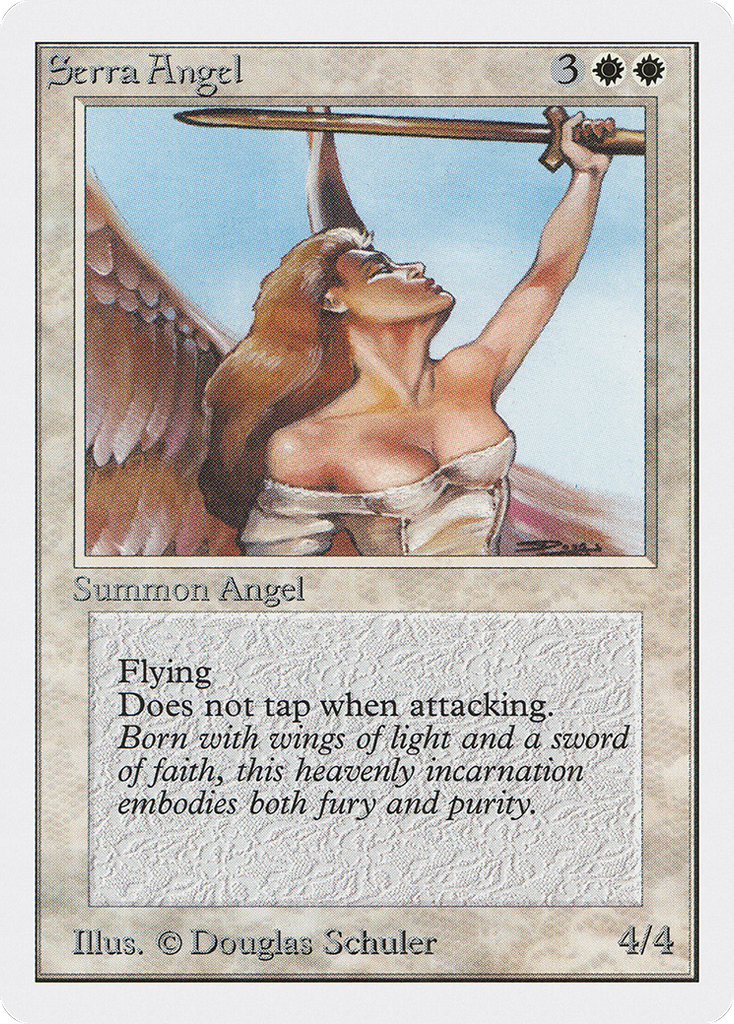 Magic: The Gathering - Serra Angel - Unlimited Edition