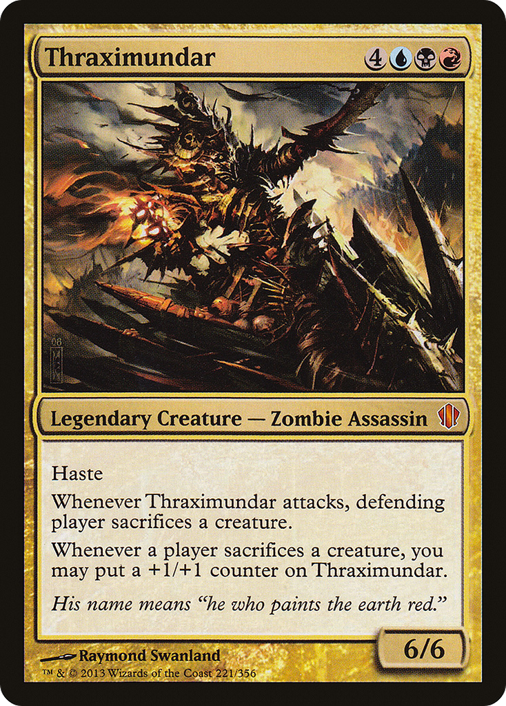 Magic: The Gathering - Thraximundar - Commander 2013