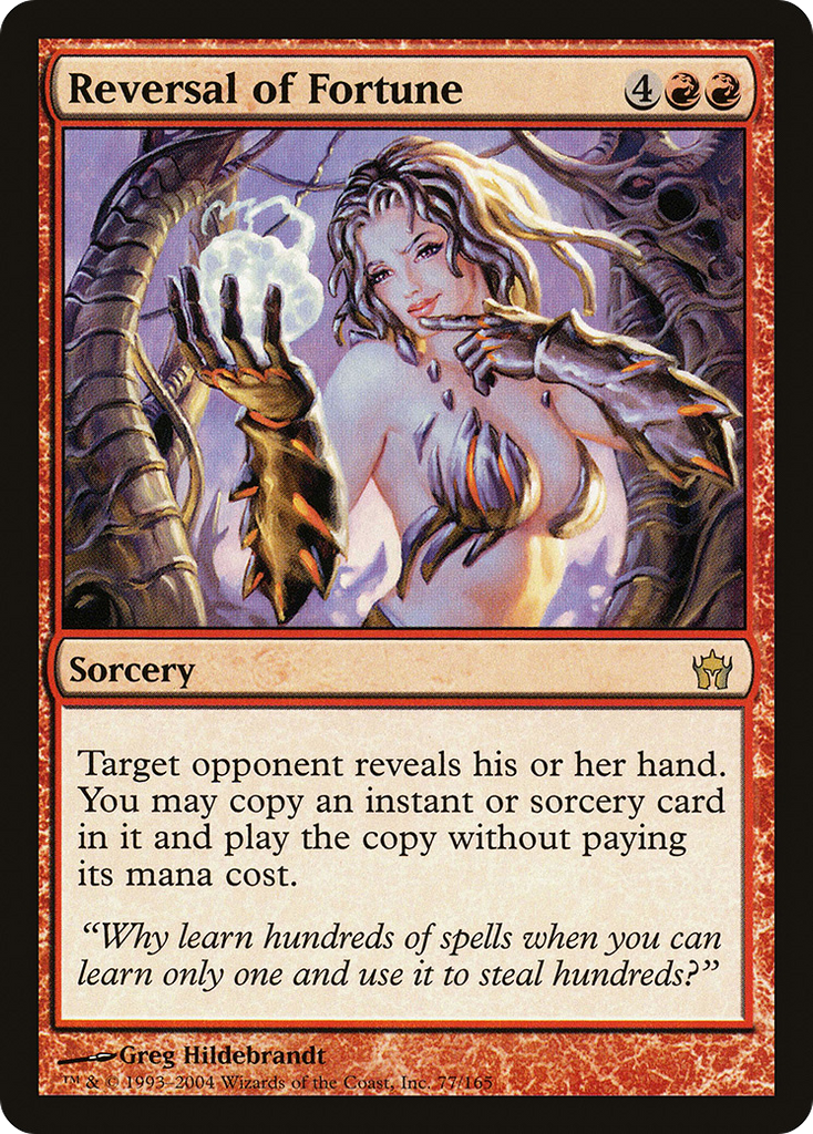 Magic: The Gathering - Reversal of Fortune - Fifth Dawn