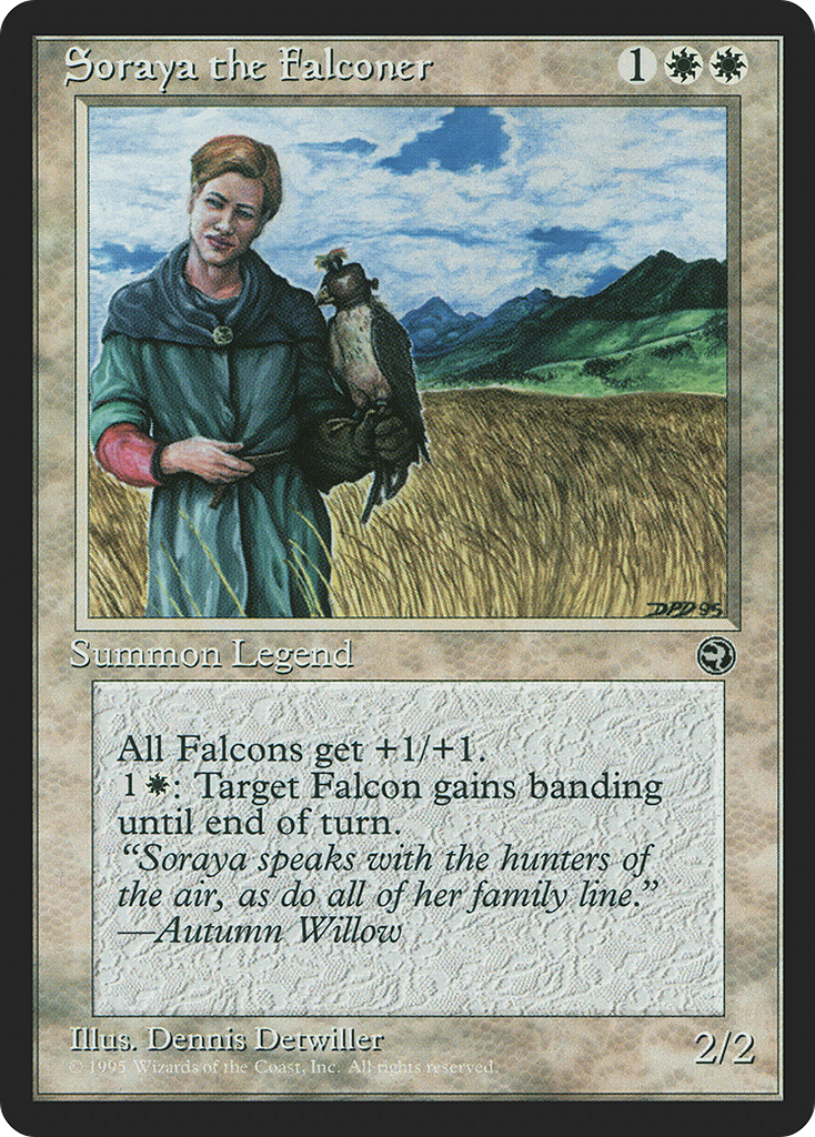 Magic: The Gathering - Soraya the Falconer - Homelands