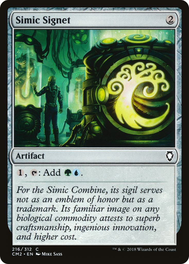 Magic: The Gathering - Simic Signet - Commander Anthology Volume II