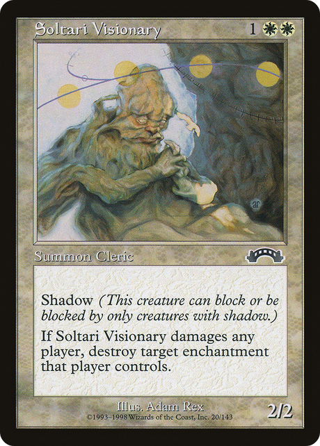 Magic: The Gathering - Soltari Visionary - Exodus