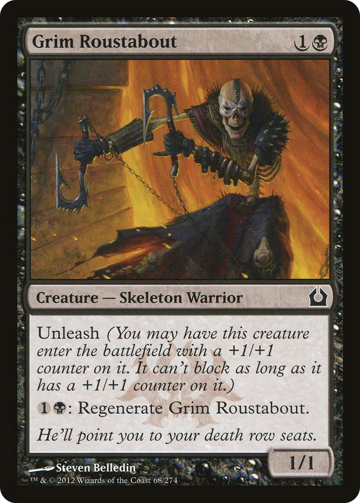 Magic: The Gathering - Grim Roustabout - Return to Ravnica