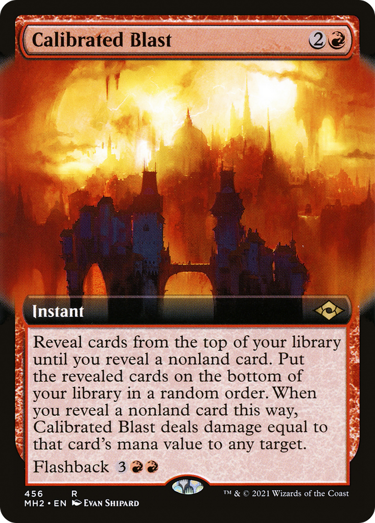 Magic: The Gathering - Calibrated Blast - Modern Horizons 2