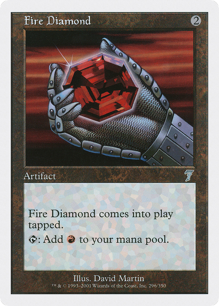 Magic: The Gathering - Fire Diamond - Seventh Edition