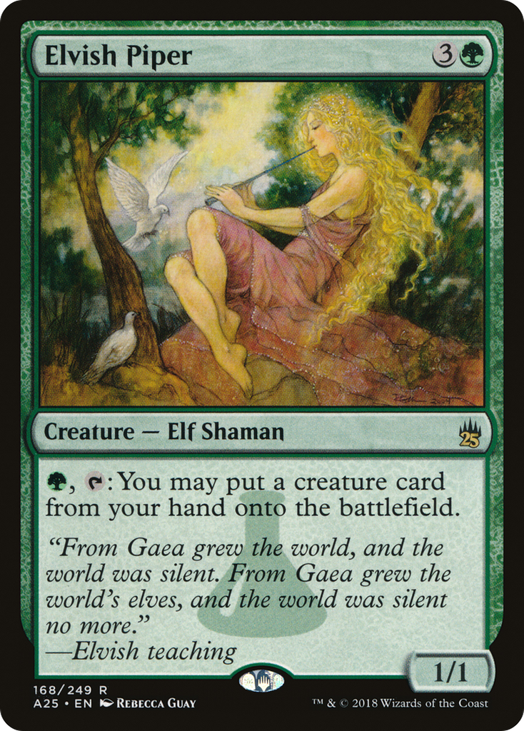 Magic: The Gathering - Elvish Piper - Masters 25