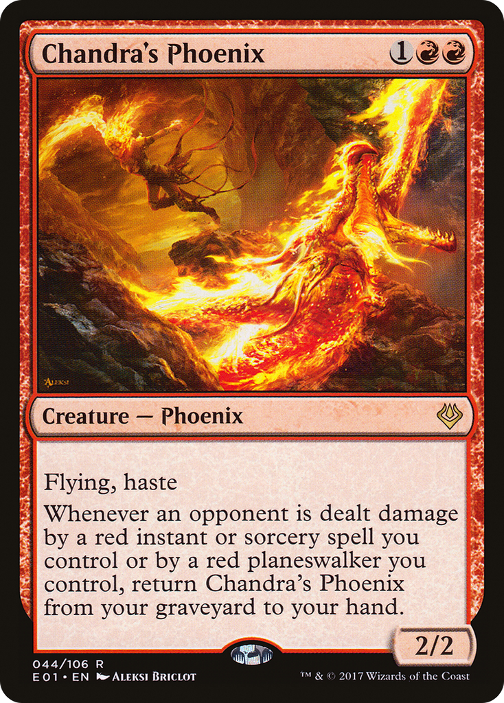 Magic: The Gathering - Chandra's Phoenix - Archenemy: Nicol Bolas