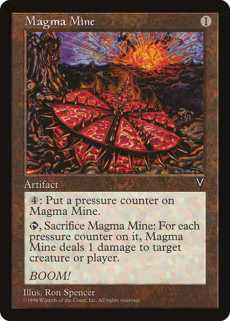 Magic: The Gathering - Magma Mine - Visions