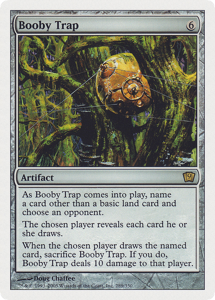 Magic: The Gathering - Booby Trap - Ninth Edition