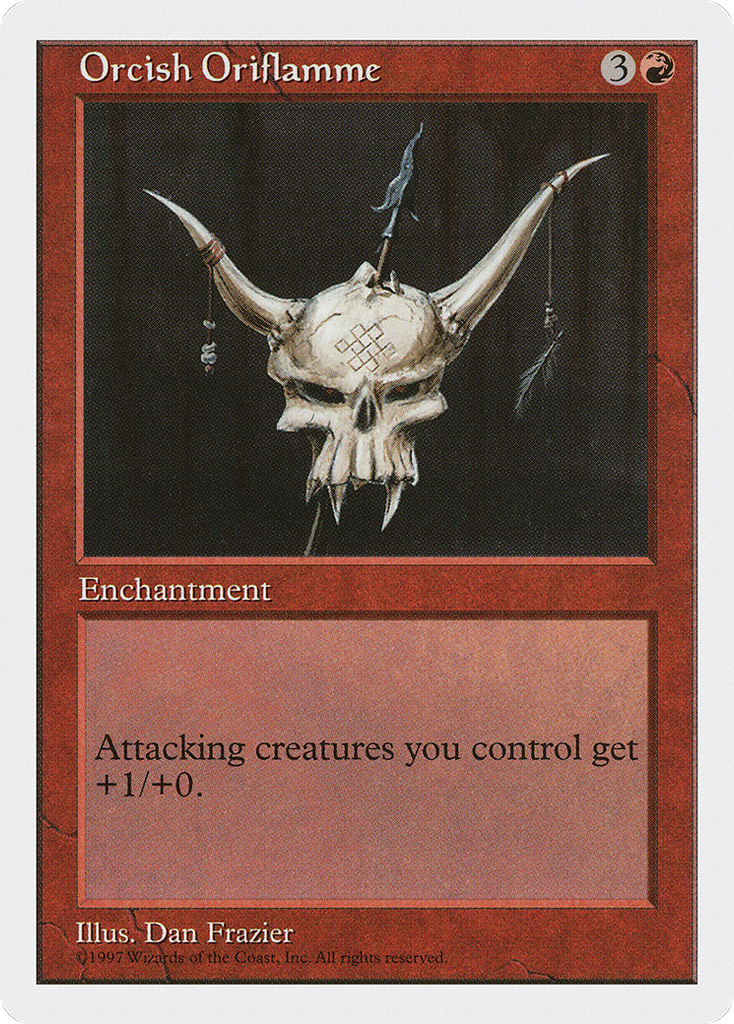 Magic: The Gathering - Orcish Oriflamme - Fifth Edition