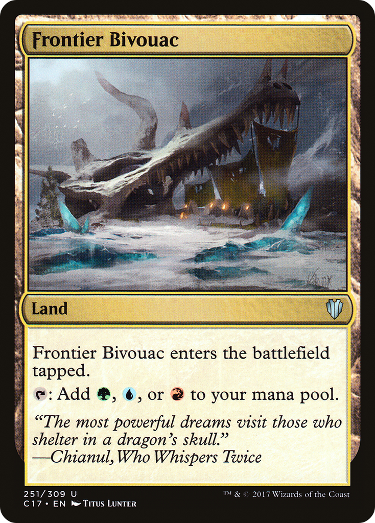 Magic: The Gathering - Frontier Bivouac - Commander 2017