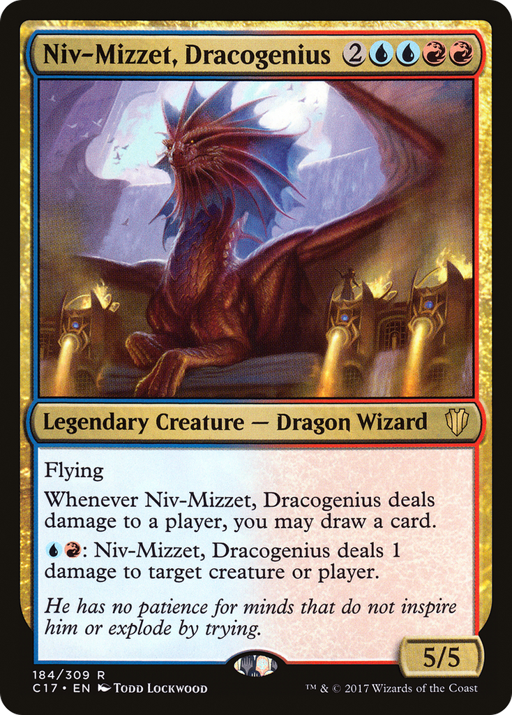 Magic: The Gathering - Niv-Mizzet, Dracogenius - Commander 2017