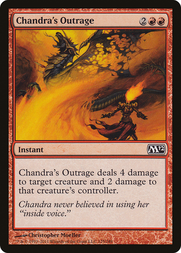 Magic: The Gathering - Chandra's Outrage - Magic 2012