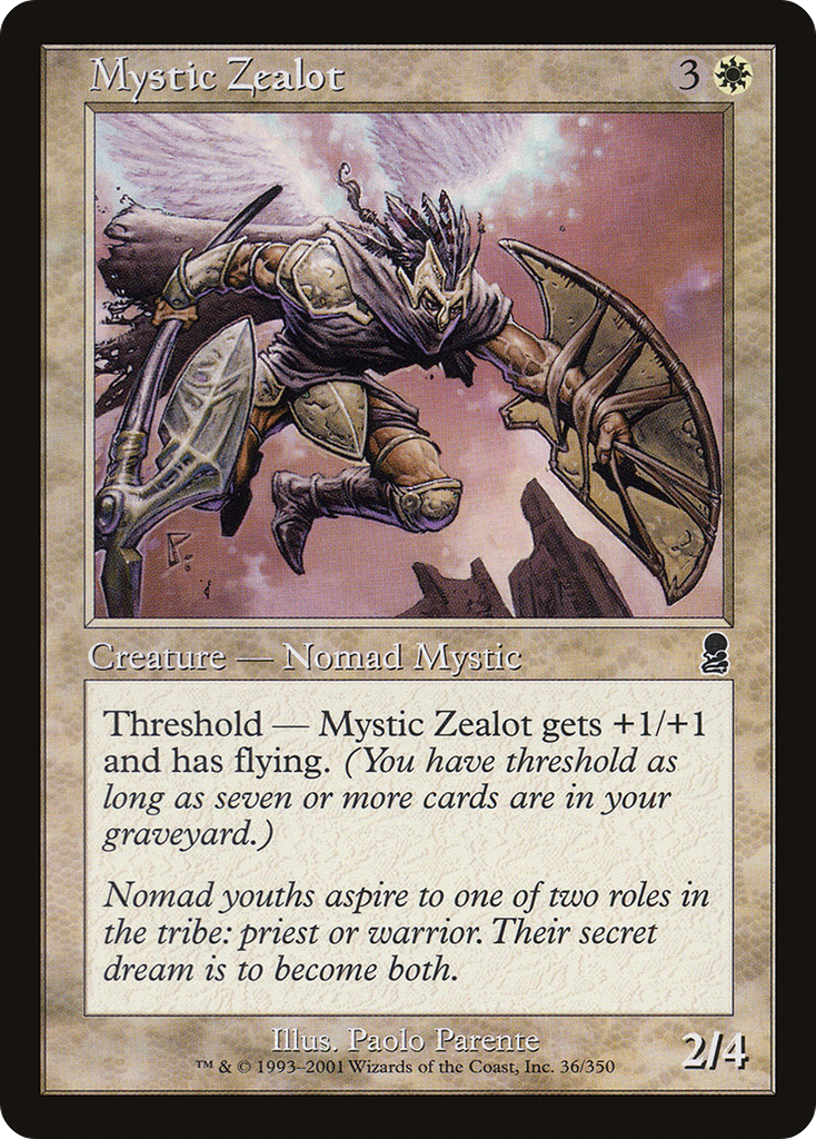 Magic: The Gathering - Mystic Zealot - Odyssey