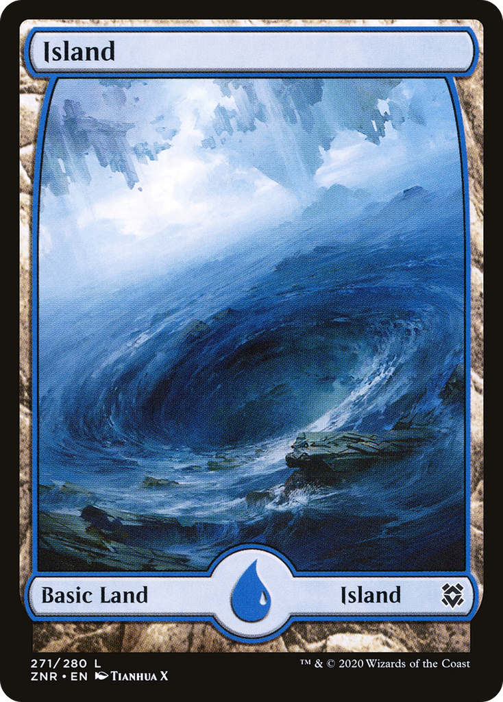 Magic: The Gathering - Island - Zendikar Rising