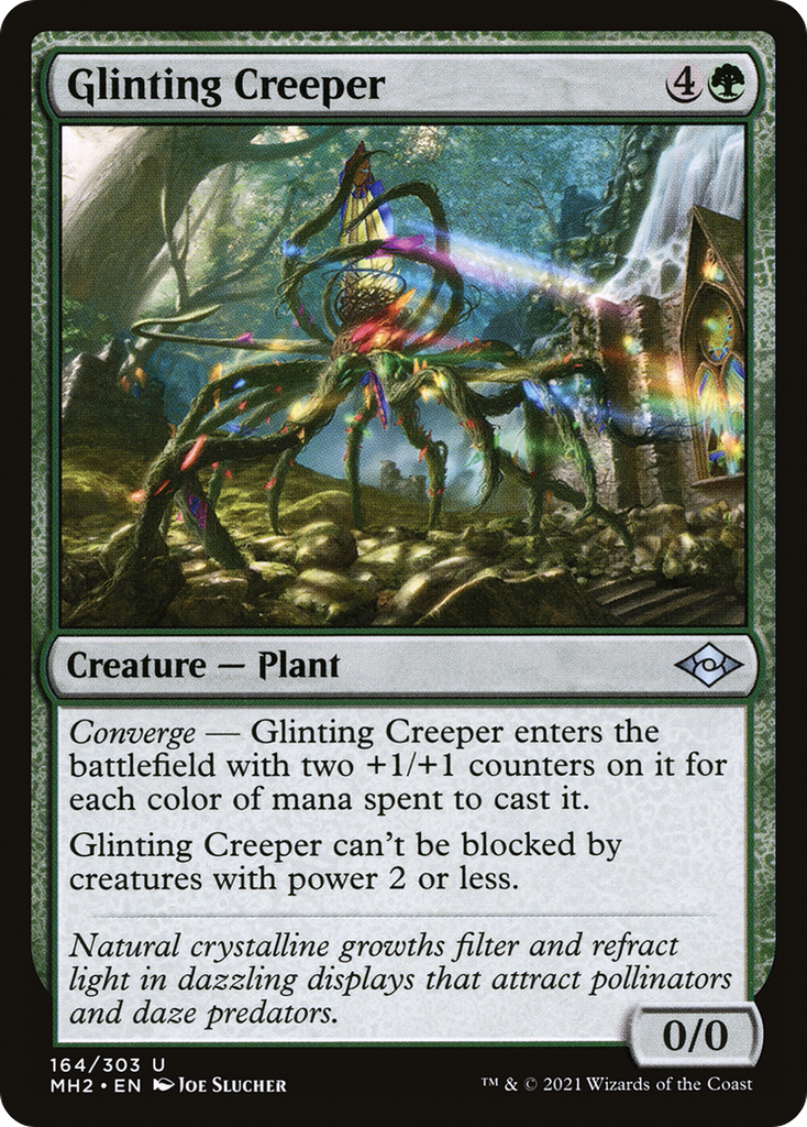 Magic: The Gathering - Glinting Creeper Foil - Modern Horizons 2