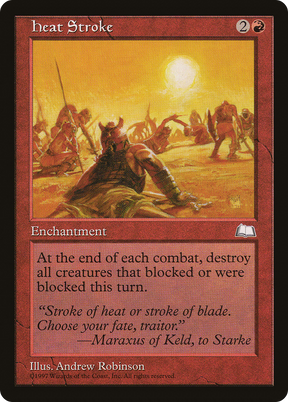 Magic: The Gathering - Heat Stroke - Weatherlight