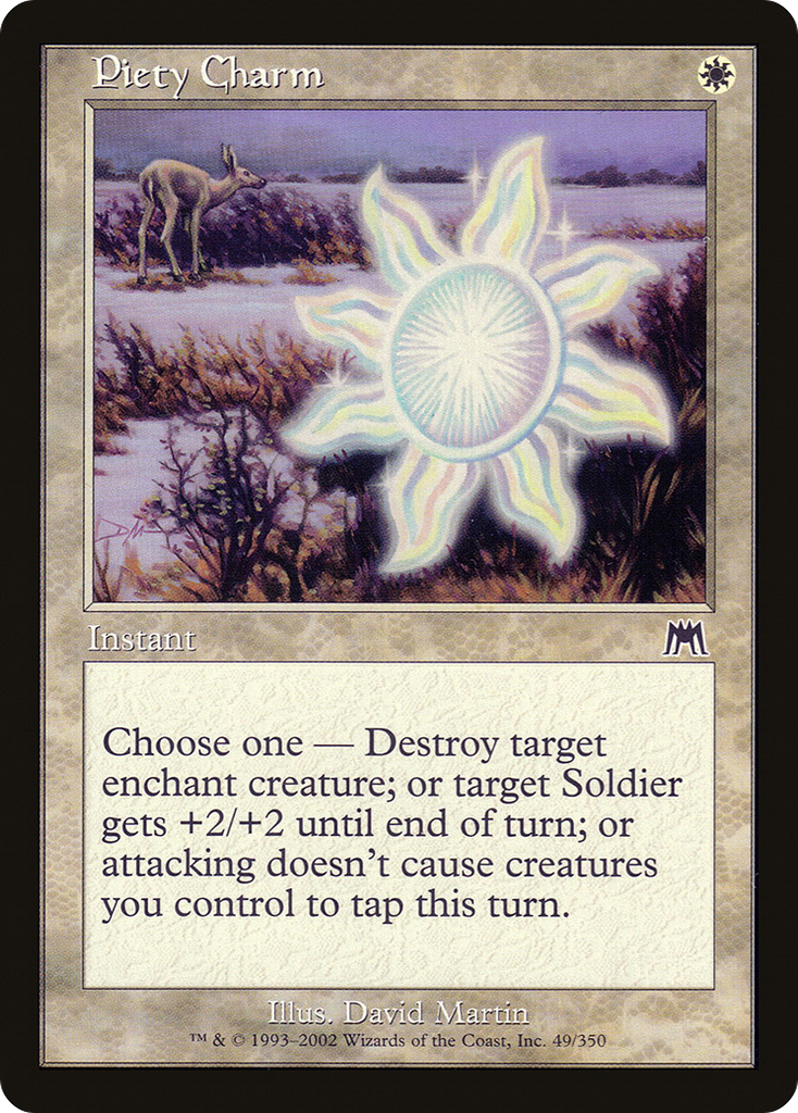 Magic: The Gathering - Piety Charm - Onslaught