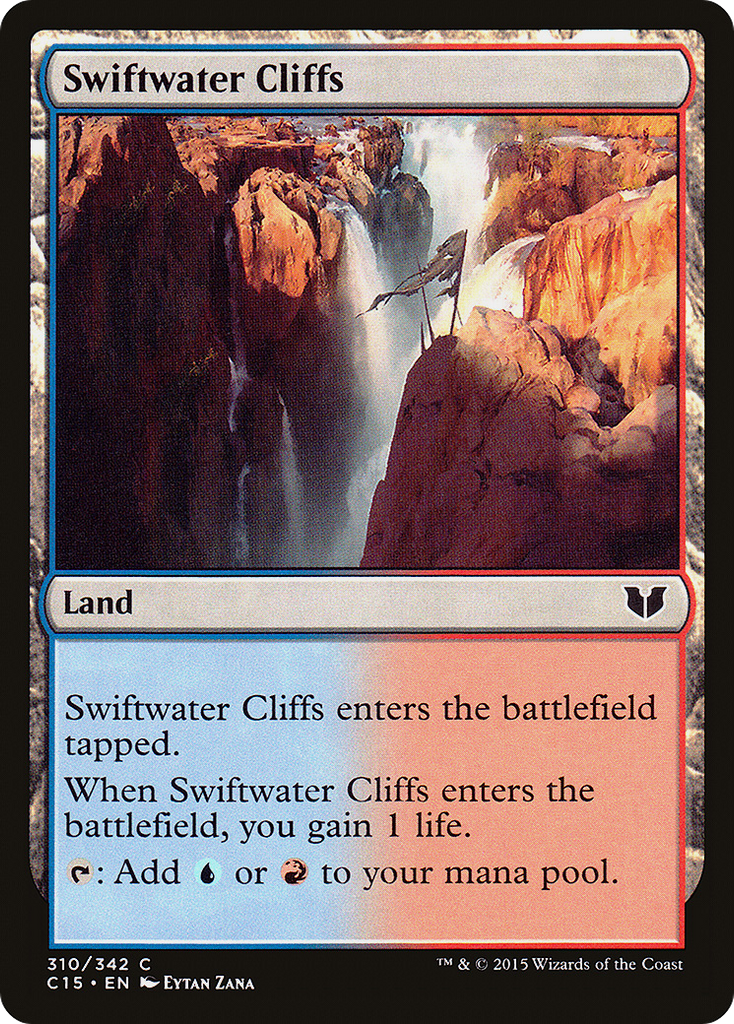 Magic: The Gathering - Swiftwater Cliffs - Commander 2015